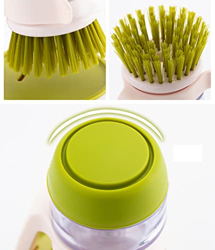 Dish Brush with Soap Dispenser