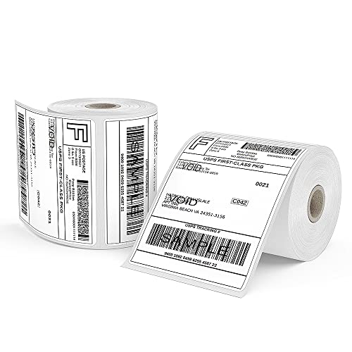 4x6 Direct Thermal Blank Shipping Labels Address Labels for Zebra 2844 Zp