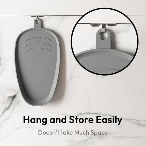 Unbreakable Large Silicone Spoon Rest for Stove Top