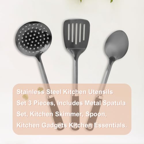 3 Piece Stainless Steel Utensil Set (3 Count)