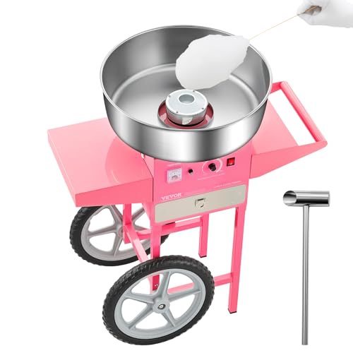 Electric Cotton Candy Machine with Cart
