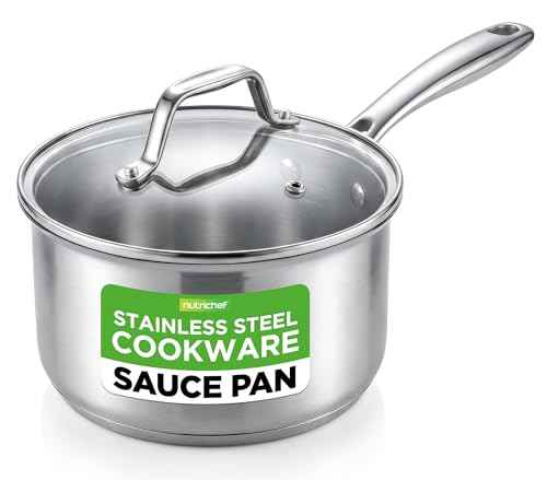 2 Quart Stainless Steel Saucepan