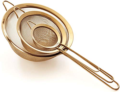 Strainer Set Fine Mesh (3 Count)