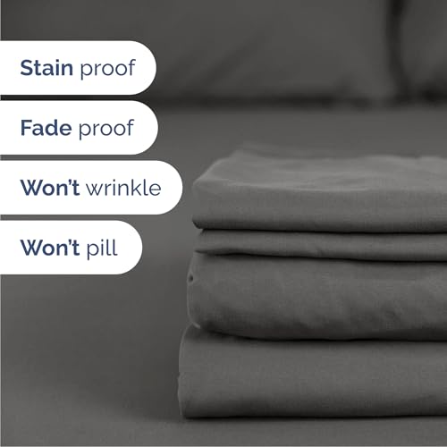 Cal King Size 4 Piece Sheet Set