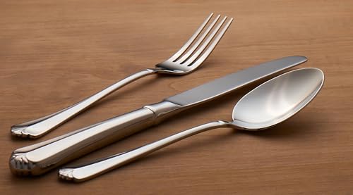 Juilliard Iced Tea Spoons Silverware Set for 4 (4 Count)
