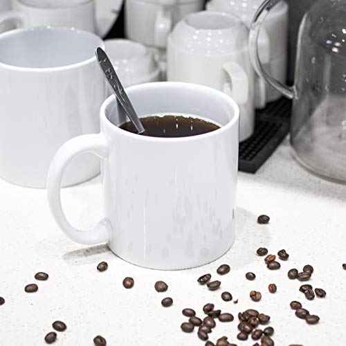 22oz white Super Large Ceramic Coffee Mugs Large Handles Set of 4 (4 Count)