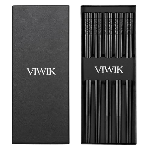 5 Pairs Premium Reusable Chopsticks