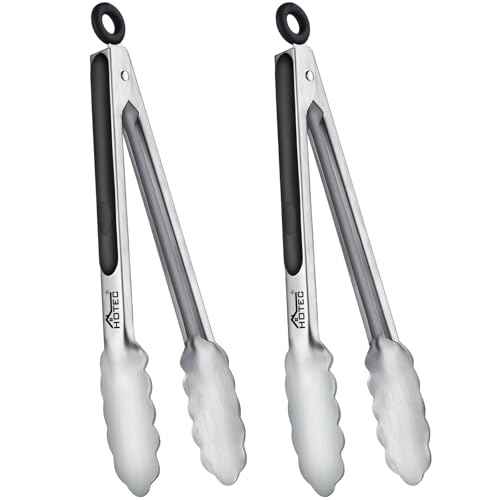 Stainless Steel Kitchen Tongs (2 Count)
