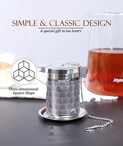 2 Pack Large Tea Infuser 304 Steel Fine Mesh for Teapots & Mugs (2 Count)