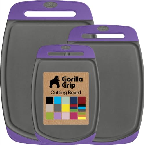 BPA Free Reversible Cutting Board (3 Count)
