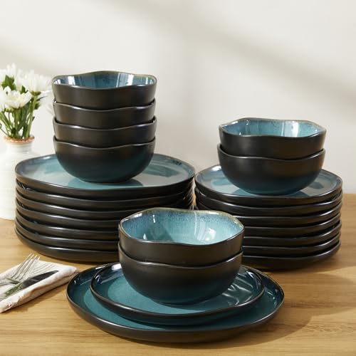Stoneware Dinnerware Sets for 8