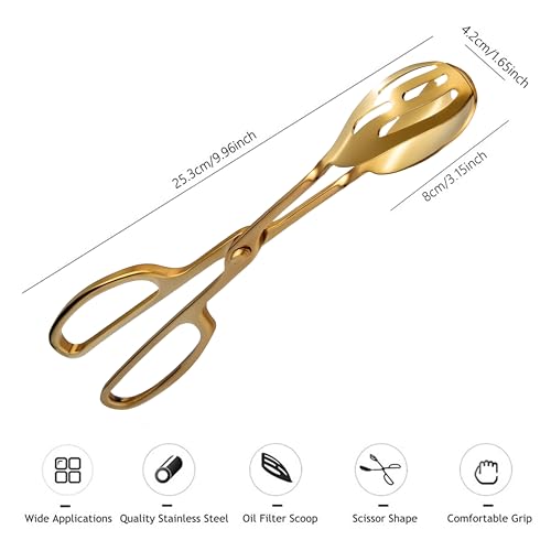 Salad Tongs for Serving 2 Pack (2 Count (pair))