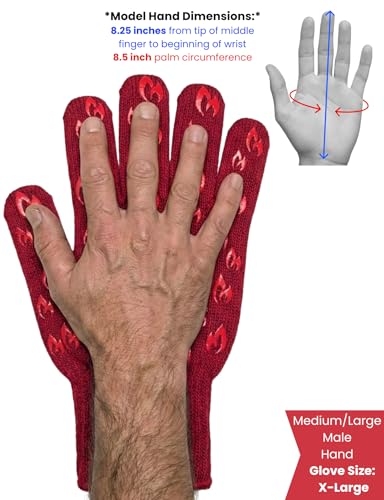 Grill Armor Oven Gloves with Fingers