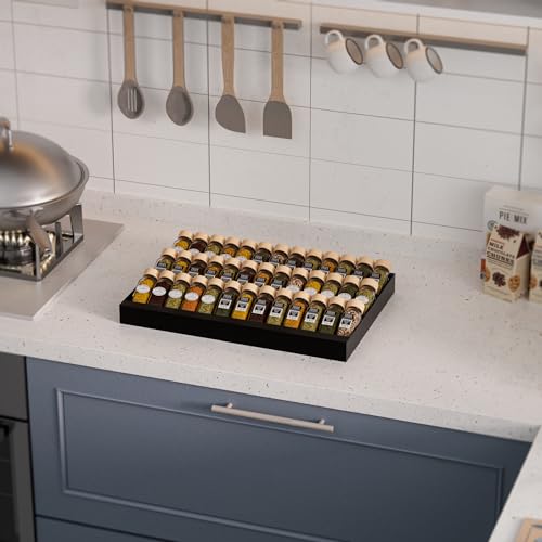 Expandable Metal Spice Drawer Organizer (2 Count)