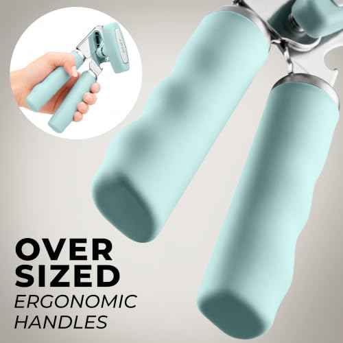 Stainless Steel Swing Open Manual Can Opener Comfortable Grip