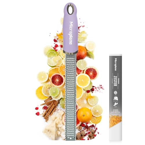 Premium Classic Zester Grater in Lavendar Bloom