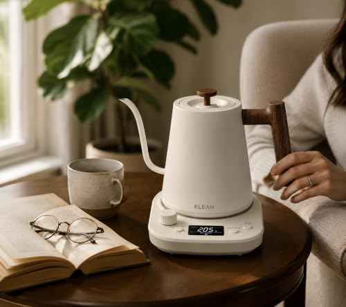 Gooseneck Electric Kettle with Temperature Control