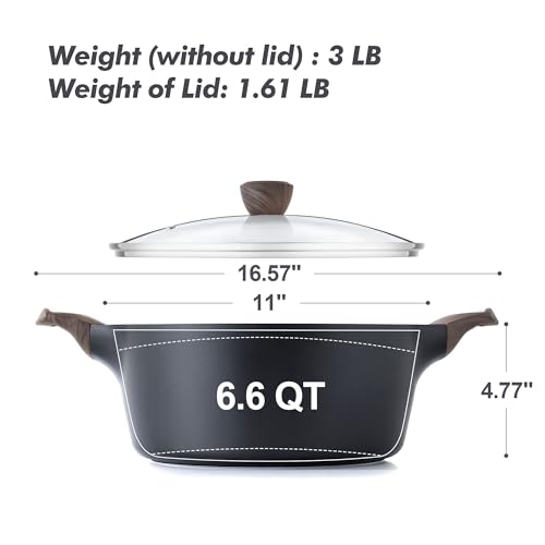 Nonstick Stock Pot with Lid