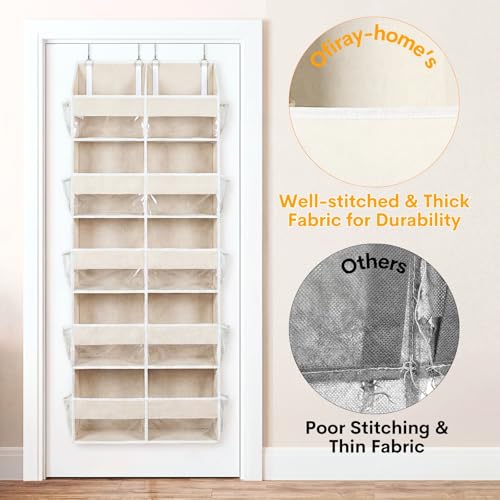 2 Pack Over the Door Organizer 5 Tiers (2 Count)