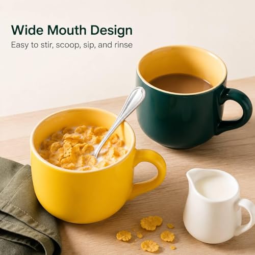 20 oz Ceramic Mug Set of 2 (2 Count)