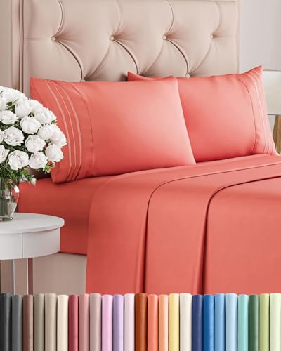 King Size 4 Piece Sheet Set