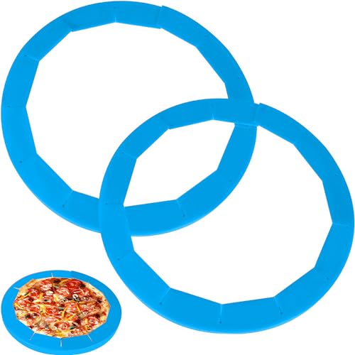Adjustable Silicone Pie Crust Shield for 8 (2 Count)