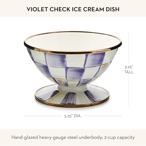 Enamel Ice Cream Bowl