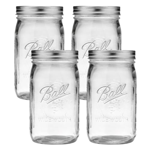 Glass Mason Jars with Lids and Bands