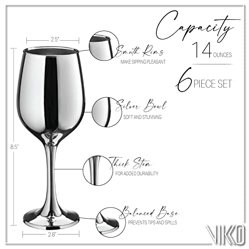 Décor Wine Glasses (6 Count)