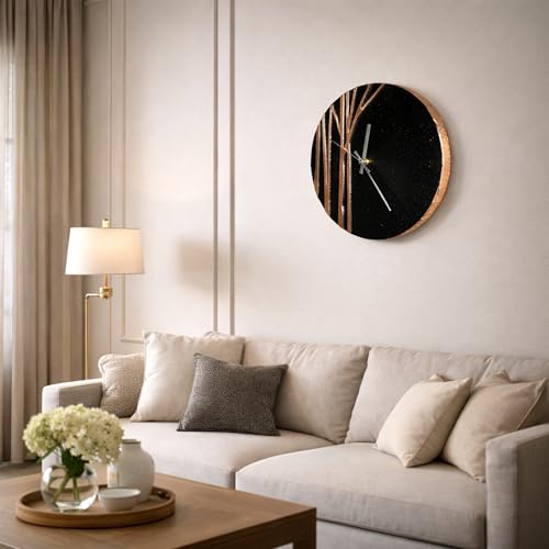 Handmade Copper Wall Clock Artisan Touch in Every Piece