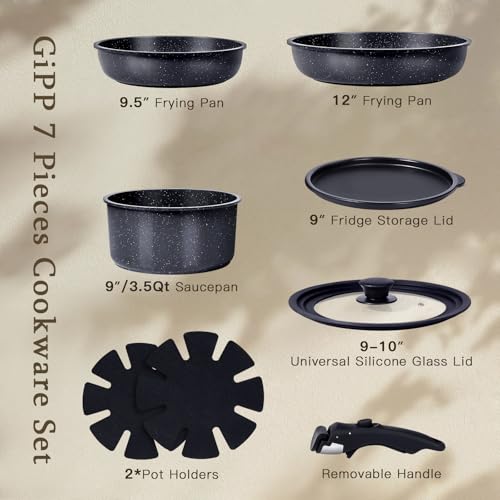 Ceramic Pots and Pans Set Non Stick