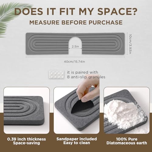 Faucet Mat for Kitchen Sink