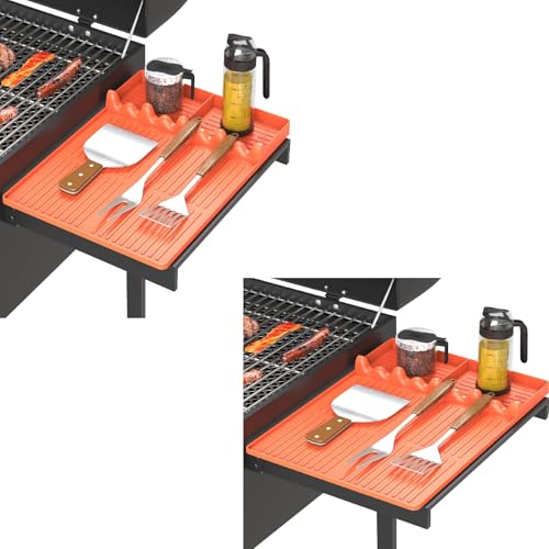 Silicone Griddle Tool Mat for Flat Top Grills (2 Count)