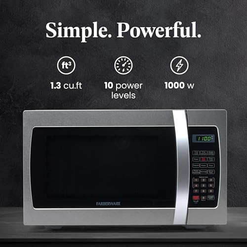 1.3 Cu. Ft. Countertop Microwave Oven