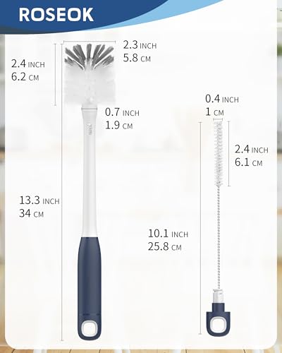 Bottle Brush with Straw Cleaner Brush