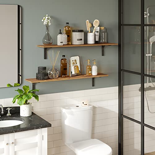 Long Wall Shelves (4 Count)