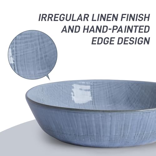 Moonlight 8.5 Inch Pasta Bowls Set of 4 (4 Count)