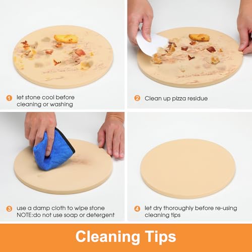 Small 12 inch Round Pizza Stone