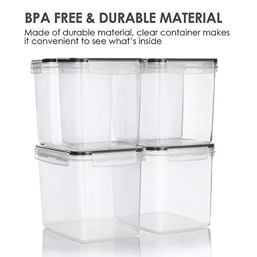 Airtight Food Storage Containers 6 Pieces (6 Count)