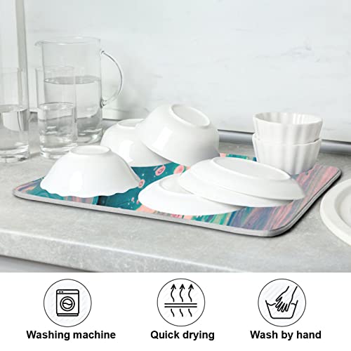Super Absorbent Dish Drying Mat