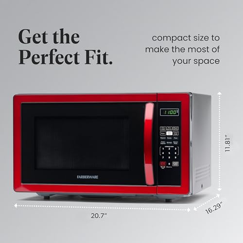 1.1 Cu. Ft. Countertop Microwave Oven