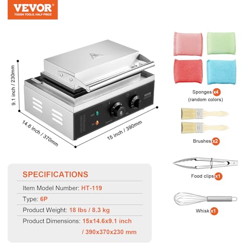 Commercial Waffle Stick Maker