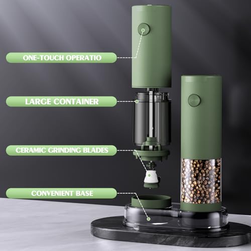 Salt and Pepper Grinder Set Mom Gifts