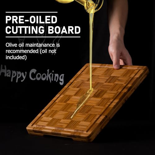 Extra Large Bamboo Cutting Boards (3 Count)