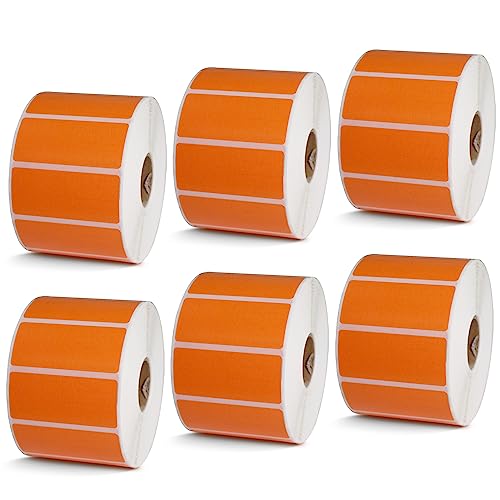 2.25" x 1" 57 mm x 25 mm (6 Count)