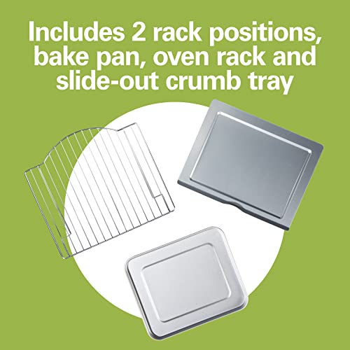 Easy Reach 6 Slice Countertop Toaster Oven