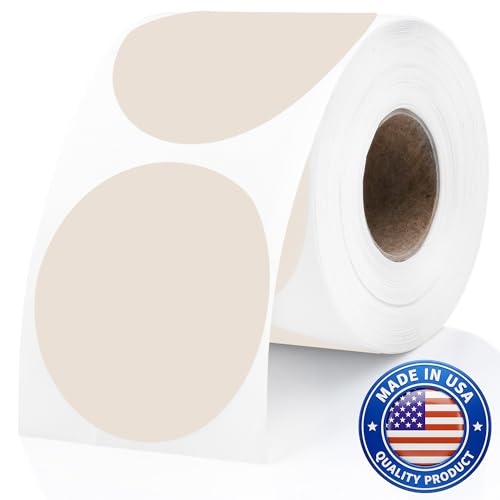 Tan Thermal Labels (300 Count)