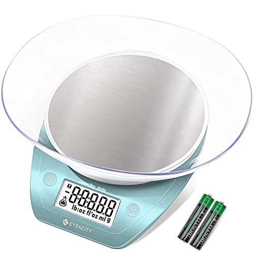 Food Kitchen Scale with Bowl