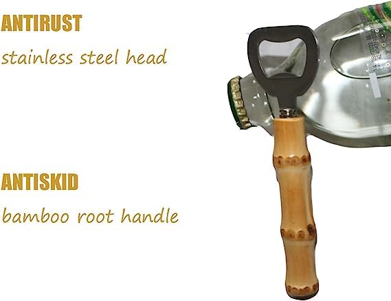2PCS Stainless Steeel Beer Bottle Openers
