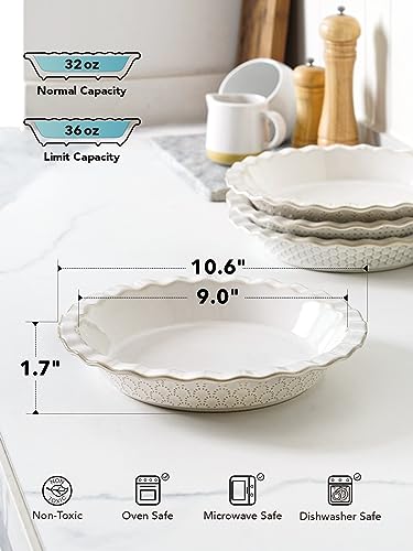 Pie Pans for Baking 9 Inch (2 Count)